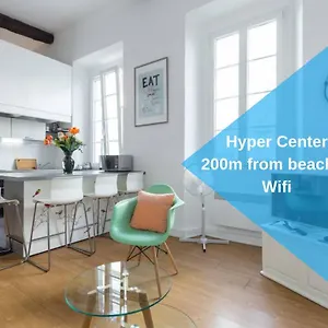Nicelidays - Le Suede - Carre D'or - 2min From Beaches Nice